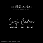 Offrez le cadeau parfait avec la carte cadeau Smith&Burton. Faites plaisir à vos proches en leur permettant de choisir ce qu'ils désirent !
